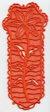 Tiger Lily Bookmark (Lace)