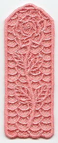 Rose Bookmark (Lace)