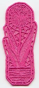 Tulip Bookmark (Lace)