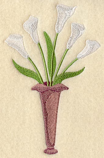 Calla Lilies in Vase