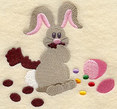 Easter Bunny and Candy