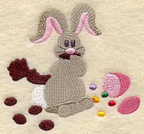 Easter Bunny and Candy