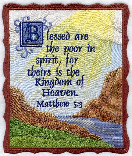 Blessed are the Poor in Spirit