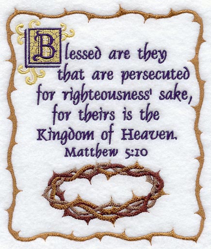 Blessed are they that are Persecuted
