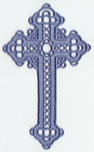 Cross 1 Bookmark (Lace)