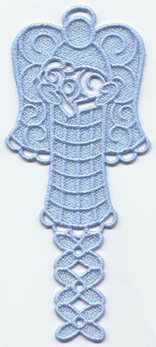Lamb Angel Bookmark (Lace)