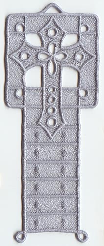 Cross 2 Bookmark (Lace)