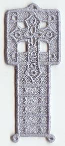Cross 2 Bookmark (Lace)