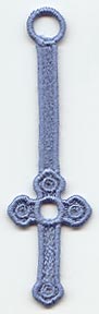 Cross 1 Tassel (Lace)