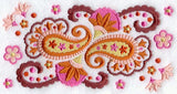 Paisley Floral Rectangle