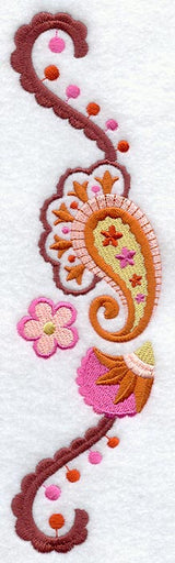 Paisley Floral Spray - Mirror