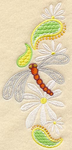 Paisley Dragonfly Spray - Mirror