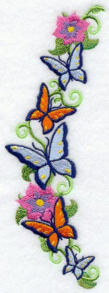 Jacobean Butterfly Spray - Mirror