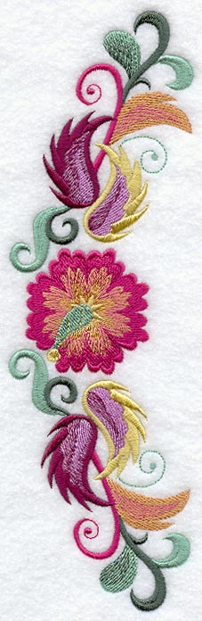 Jacobean Floral Spray - Mirror