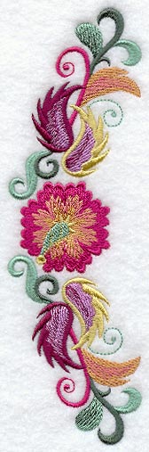 Jacobean Floral Spray - Mirror