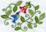 Jacobean Hummingbird Oval