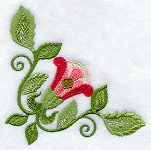 Jacobean Hummingbird Corner