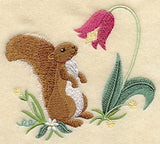 Squirrel and Flower