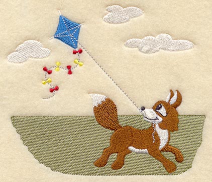 Fox Flying Kite