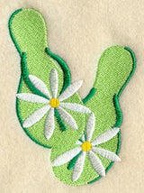 Daisy Flip Flops