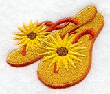Sunflower Flip Flops
