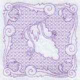 Grape Square (Trapunto)