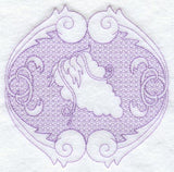 Grape Circle (Trapunto)