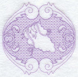 Grape Circle (Trapunto)