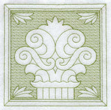 Roman Column Square (Trapunto)