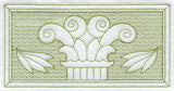 Roman Column Rectangle (Trapunto)