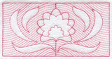 Floral Rectangle (Trapunto)