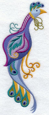 Jacobean Peacock Spray - Mirror