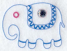 Kashmir Elephant (Crystals)