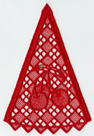 Cherry Wedge (Lace)