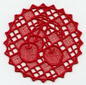 Cherry Coaster (Lace)