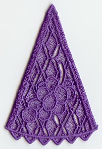 Grape Wedge (Lace)