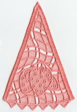 Strawberry Wedge (Lace)