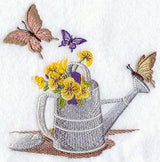 Watering Can with Butterflies