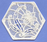 Lily Hexagon (Lace)