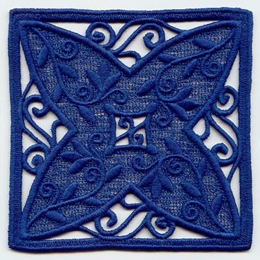 Vines Square (Lace)