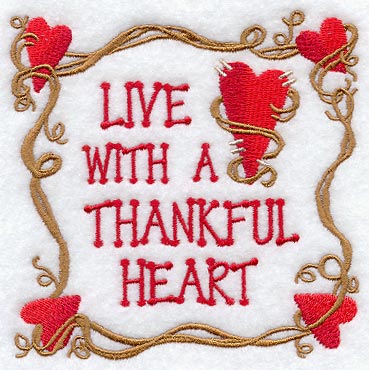 Live With a Thankful Heart