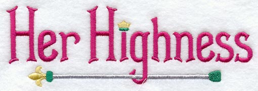 Her Highness with Scepter