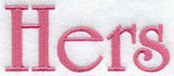 Hers