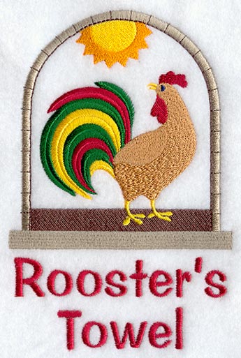 Rooster's Towel