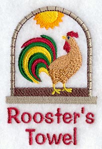 Rooster's Towel