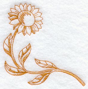 Sunflower Corner (Toile)