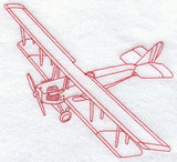 Bi-Plane (Redwork)