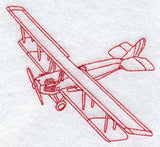 Bi-Plane (Redwork)