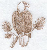Eagle on Branch (Toile)