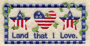Star-Spangled Land that I Love